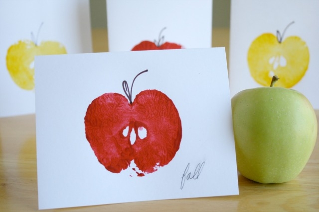 نقاشی | واحد کار تابستان | سیب