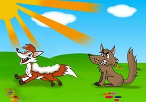 داستان | واحد کار حیوانات وحشی | روباه و گرگ