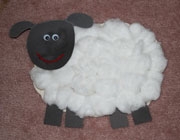 	 کاردستی | حیوانات وحشی و اهلی | گوسفند