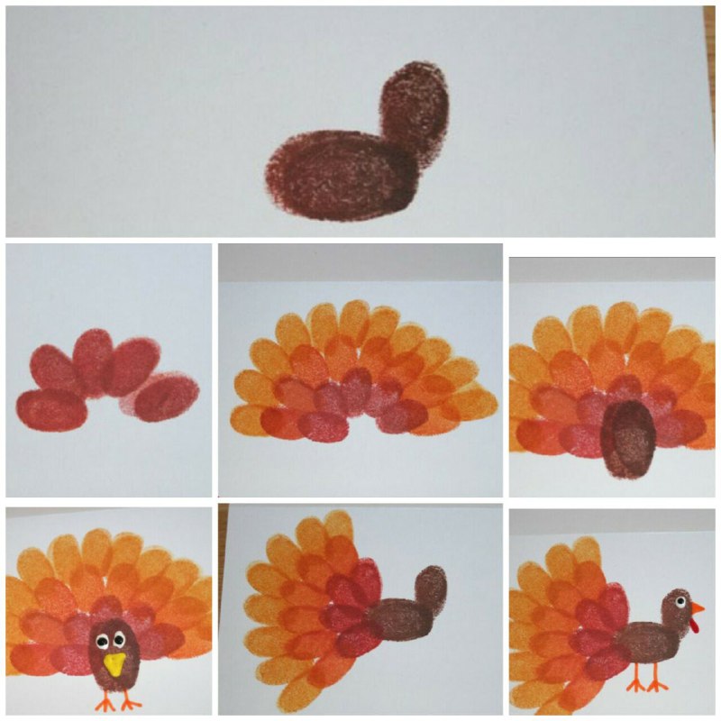 نقاشی انگشتی | واحدکار پرندگان | طاووس