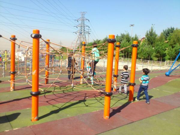 اردوی پارک طناب بازی