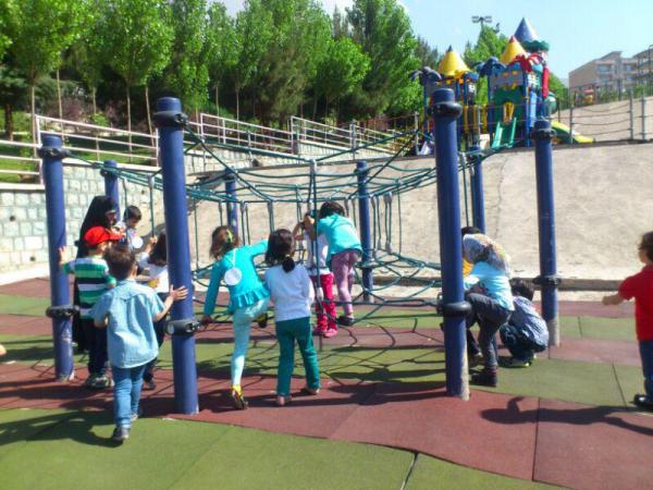 اردوی پارک طناب بازی