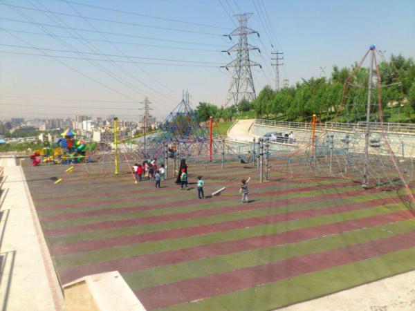 اردوی پارک طناب بازی