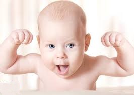 افزایش کنترل نوزاد بر عضلاتش