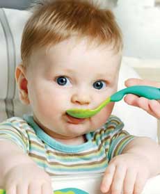 تغذیه کودک در ماه هفتم
