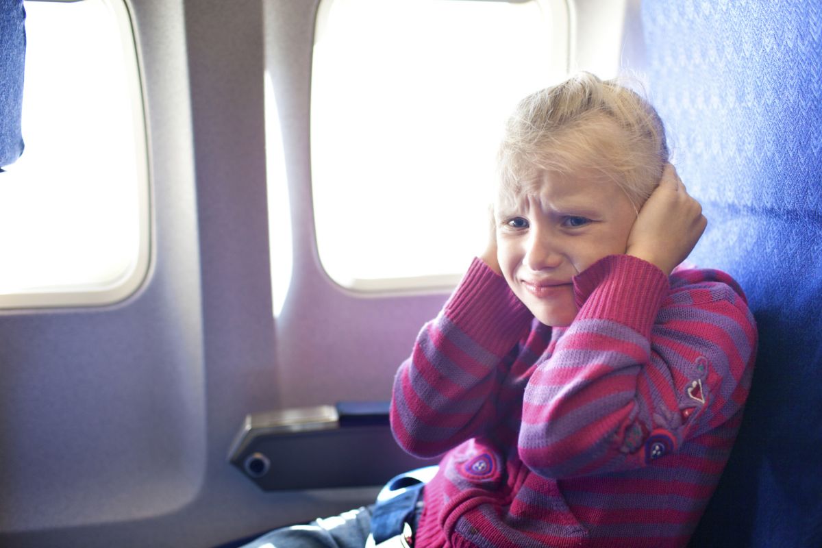 گوش درد کودک در مسافرت هوایی