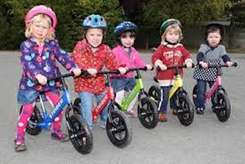 تعادل کودکان در دوچرخه سواری