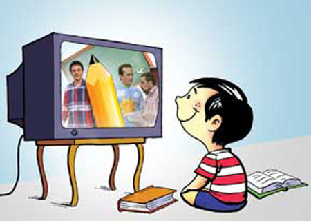 توجه کودک به تلویزیون 
