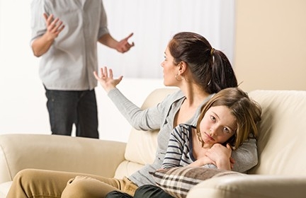 اضطراب والدین در خانه